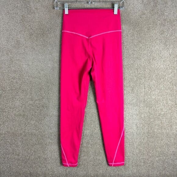 J.Crew‎ Active Leggings Womens Size XS Hot Pink Cloud Stretch High Rise Athletic - Picture 11 of 12